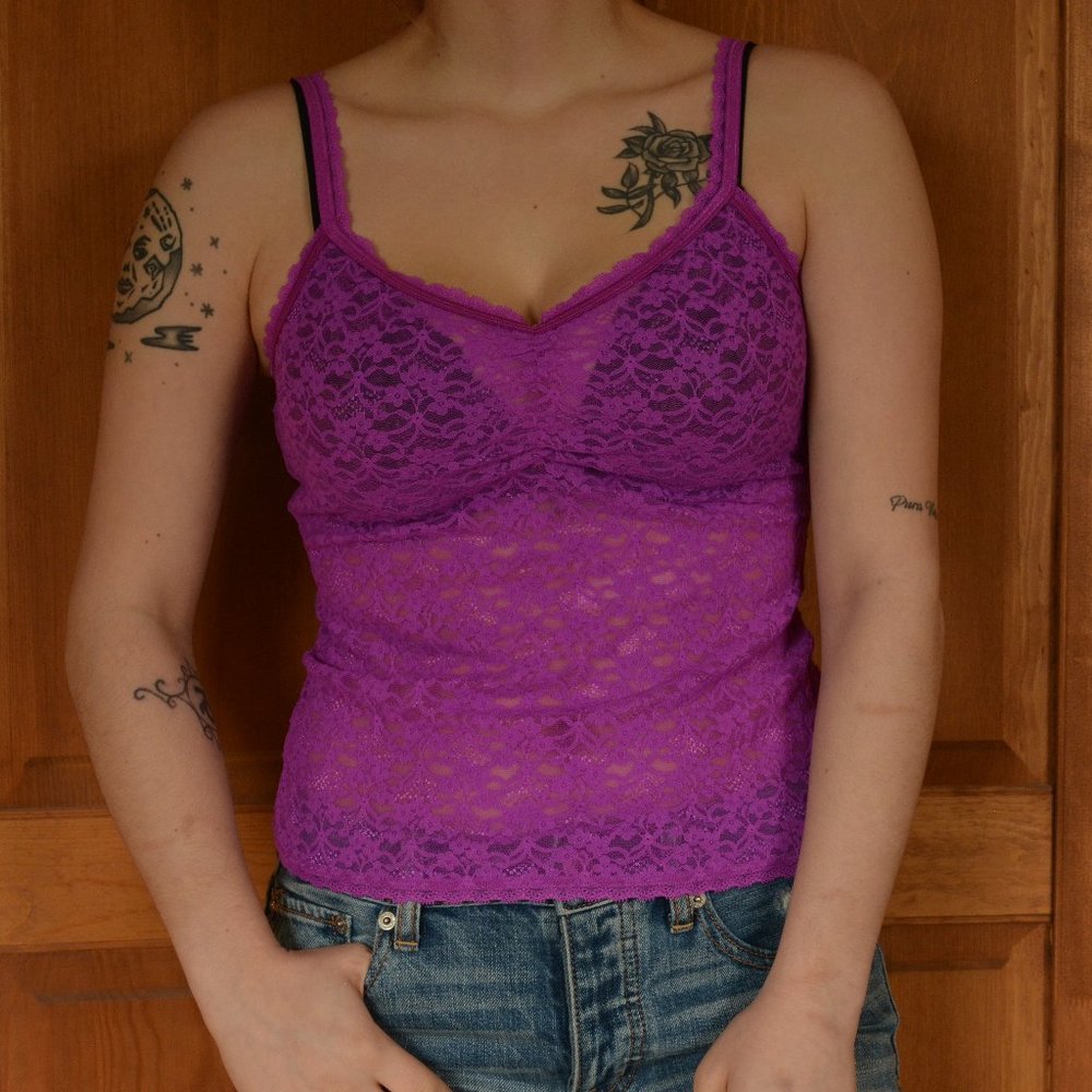 Purple Lace Tank